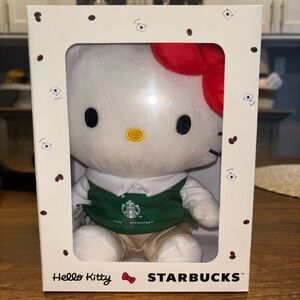 Hello Kitty Starbucks Plushie Limited Edition